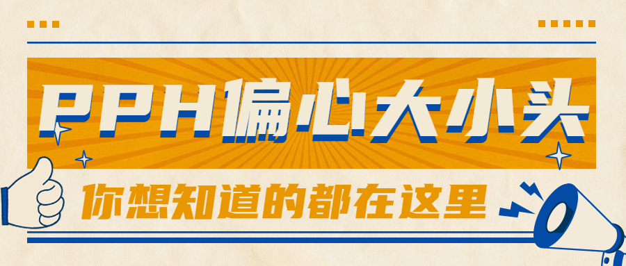 【企业日志】相知恨晚！PPH偏心巨细头，，，，，它来了！